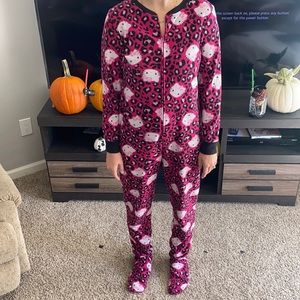 Hello Kitty Onesie Footie Pajamas